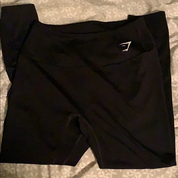 Gymshark Pants - Black Gymshark training leggings